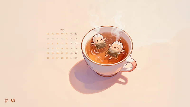 Where Every Sip Tells A Secret Wallpaper