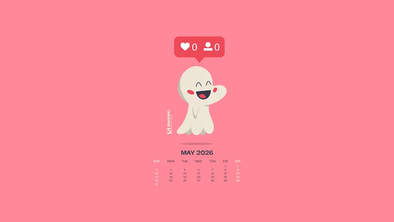 Happily Invisible Online Wallpaper