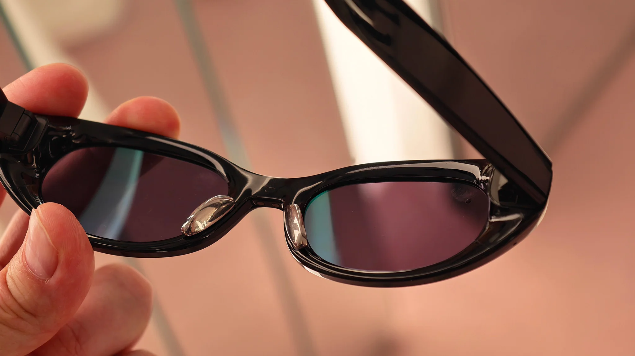 Meta AI Glasses by Kylie's adjustable metal nosepads