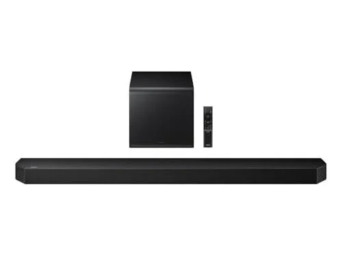 Samsung Q-Series Soundbar HW-Q800H 5.1.2ch with Wireless Subwoofer, Wireless Dolby Atmos, Q-Symphony, SpaceFit Sound Pro, Adaptive Sound, Game Mode Pro, Alexa Built-in (2026 Model)