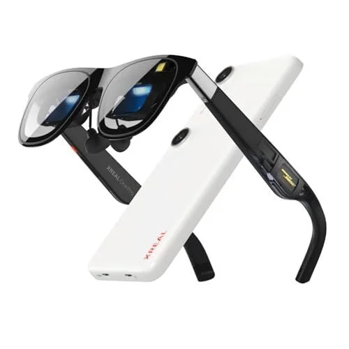 XREAL ONE PRO AR Glasses M (IPD 57-66mm) and Beam Pro WiFi (6G+128G) Bundle&ndash; Supports All Google Play Store Apps, Elevate Your Spatial Experience