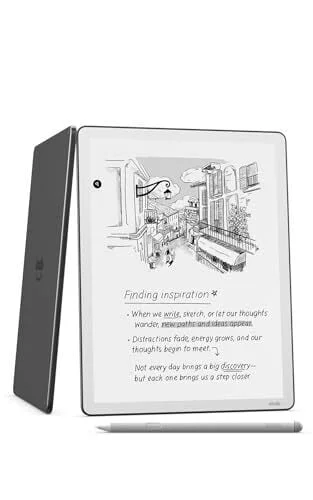 Amazon Kindle Scribe 32GB (newest model) &mdash; 11&rdquo; paper-like display with front light &mdash; Thinner, lighter, faster &mdash; Write in notebooks, documents, and books