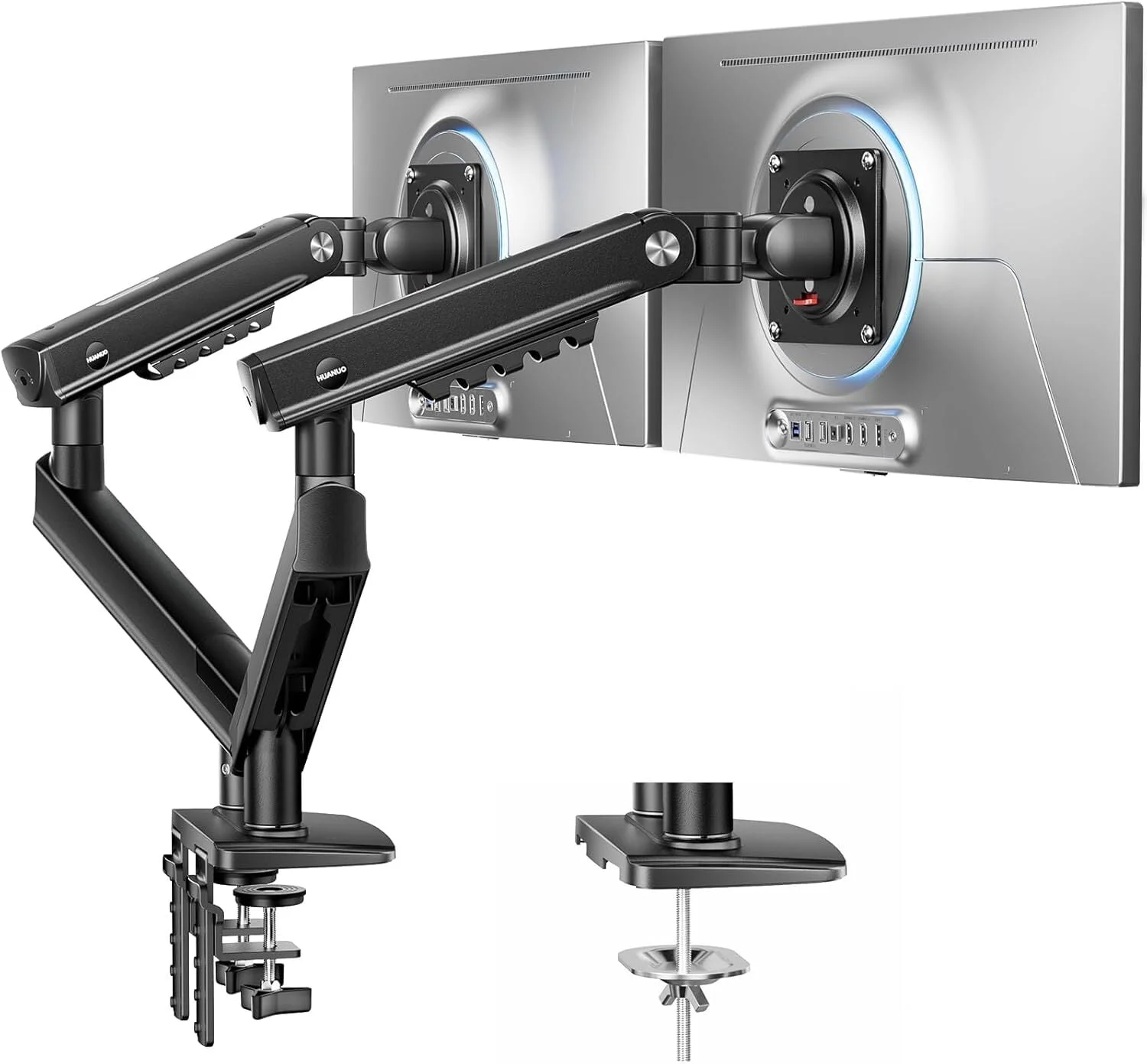 Huanuo FlowLift Pro Dual Monitor Mount