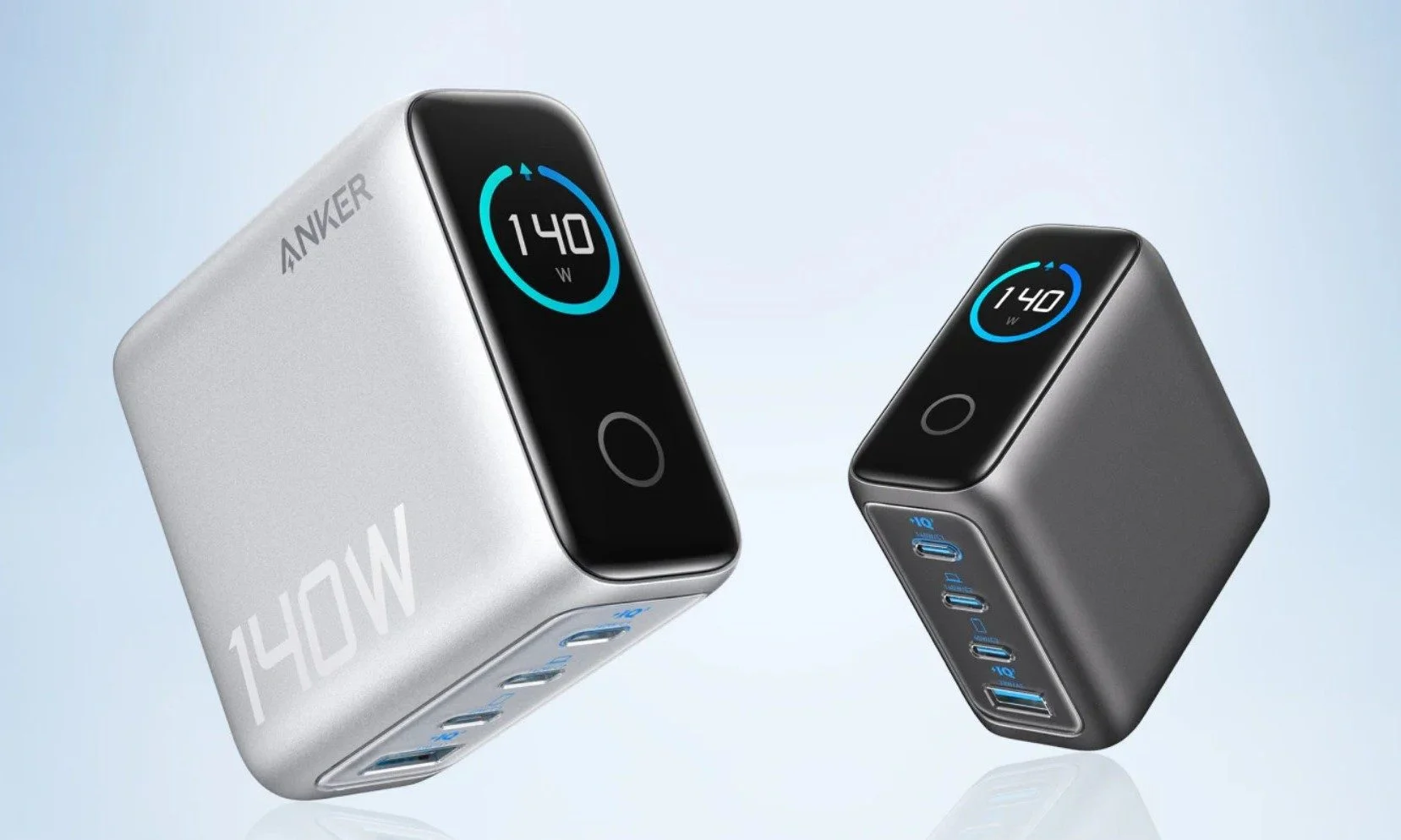 Anker 140W charger in two colors
