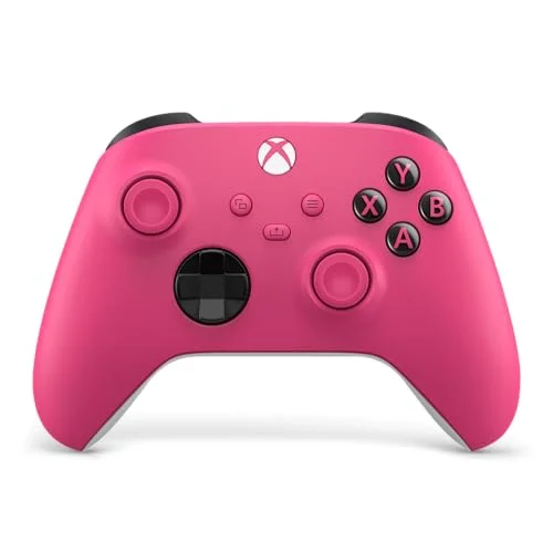 Xbox Wireless Gaming Controller | Deep Pink | Console, Pc, & Cloud Devices | Textured Grip | Wireless, Bluetooth, Usb-C Connectivity