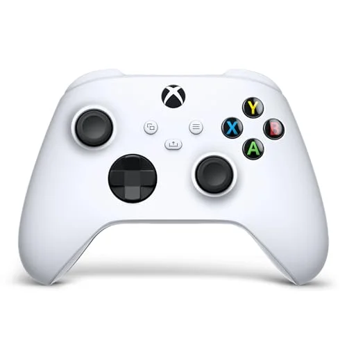 Xbox Wireless Gaming Controller | Robot White | Console, Pc, & Cloud Devices | Textured Grip | Wireless, Bluetooth, Usb-C Connectivity