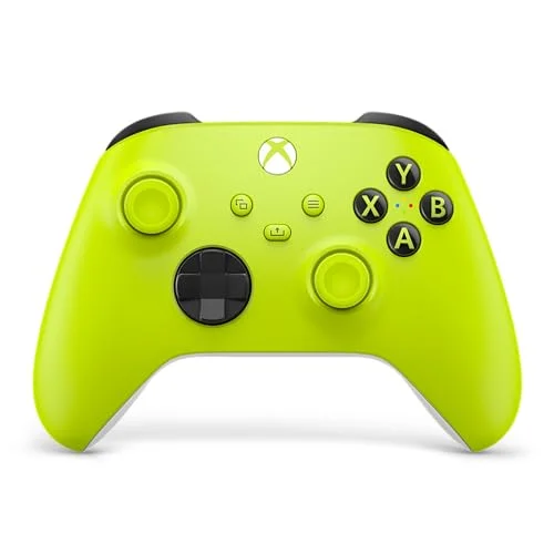 Xbox Wireless Gaming Controller | Electric Volt | Console, Pc, & Cloud Devices | Textured Grip | Wireless, Bluetooth, Usb-C Connectivity