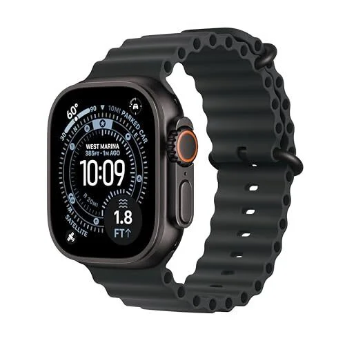 Apple Watch Ultra 3 (GPS, Cellular, 49mm, Black Ocean Band)