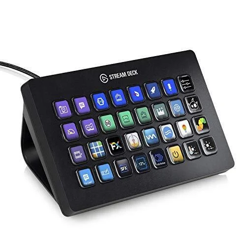 Elgato Stream Deck XL Advanced Studio Controller (32 Macro Keys)