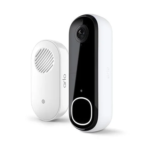 Arlo 2nd Generation 2K Wireless Doorbell Camera With Chime