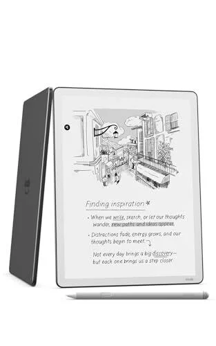 Amazon Kindle Scribe 32GB (newest model) &mdash; 11&rdquo; paper-like display with front light &mdash; Thinner, lighter, faster &mdash; Write in notebooks, documents, and books