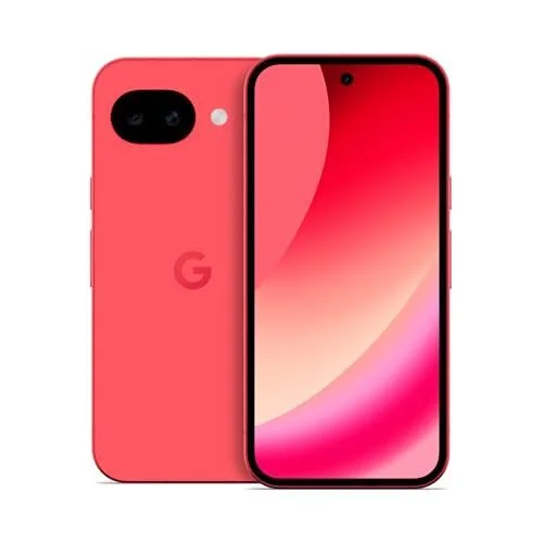Google Pixel 10a - Unlocked Android Smartphone - 7 Years of Pixel Drops, 30+ Hours Battery, Camera Coach, Gemini Live, Durable Design, Call Screen, Car Crash Detection - Berry - 128 GB (2026 Model)
