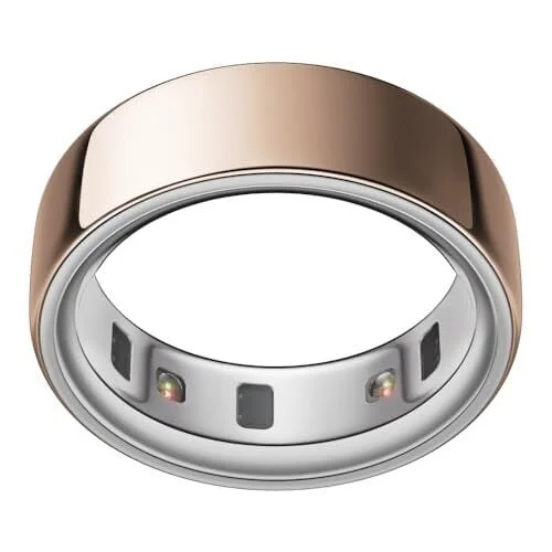 Oura Ring 4 - Rose Gold - Size 14 - Sleep, Activity, Women&rsquo;s Health, AI Advisor, Up to 8 Days of Battery Life, Size Before You Buy, Android & iOS Compatible