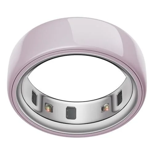Oura Ring 4 - Ceramic Petal - Size 15 - Sleep, Activity, Women&rsquo;s Health, AI Advisor, Up to 8 Days of Battery Life, Size Before You Buy, Android & iOS Compatible