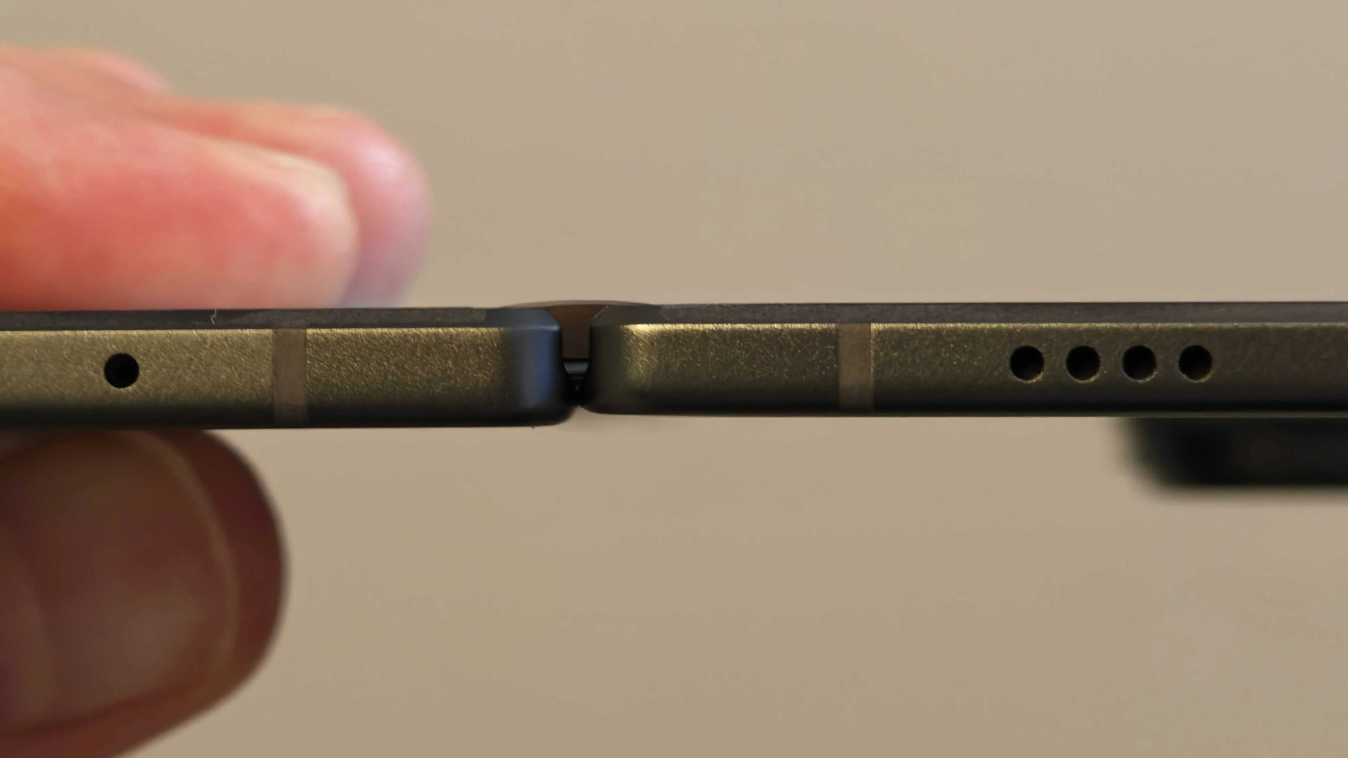 The two halves of the Google Pixel 11 Pro Fold