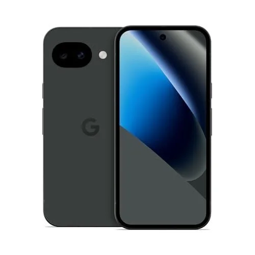 Google Pixel 10a - Unlocked Android Smartphone - 7 Years of Pixel Drops, 30+ Hours Battery, Camera Coach, Gemini Live, Durable Design, Call Screen, Car Crash Detection - Obsidian - 256 GB (2026 Model)