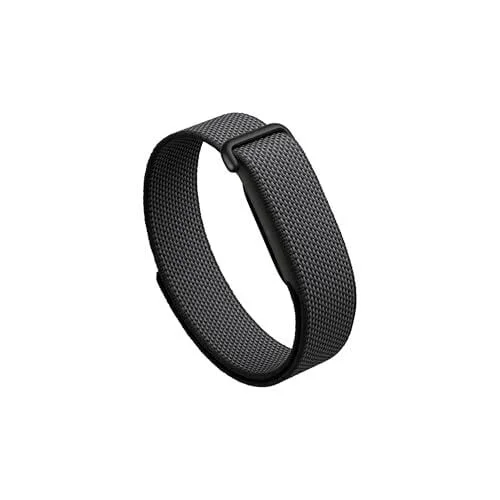 Google Fitbit Air - Screenless Activity Tracker with Fitness, Heart Rate, and Sleep Tracking - Personalized AI-Powered Coaching - Up to 7 Days&rsquo; Battery Life - Works with iOS and Android - Obsidian