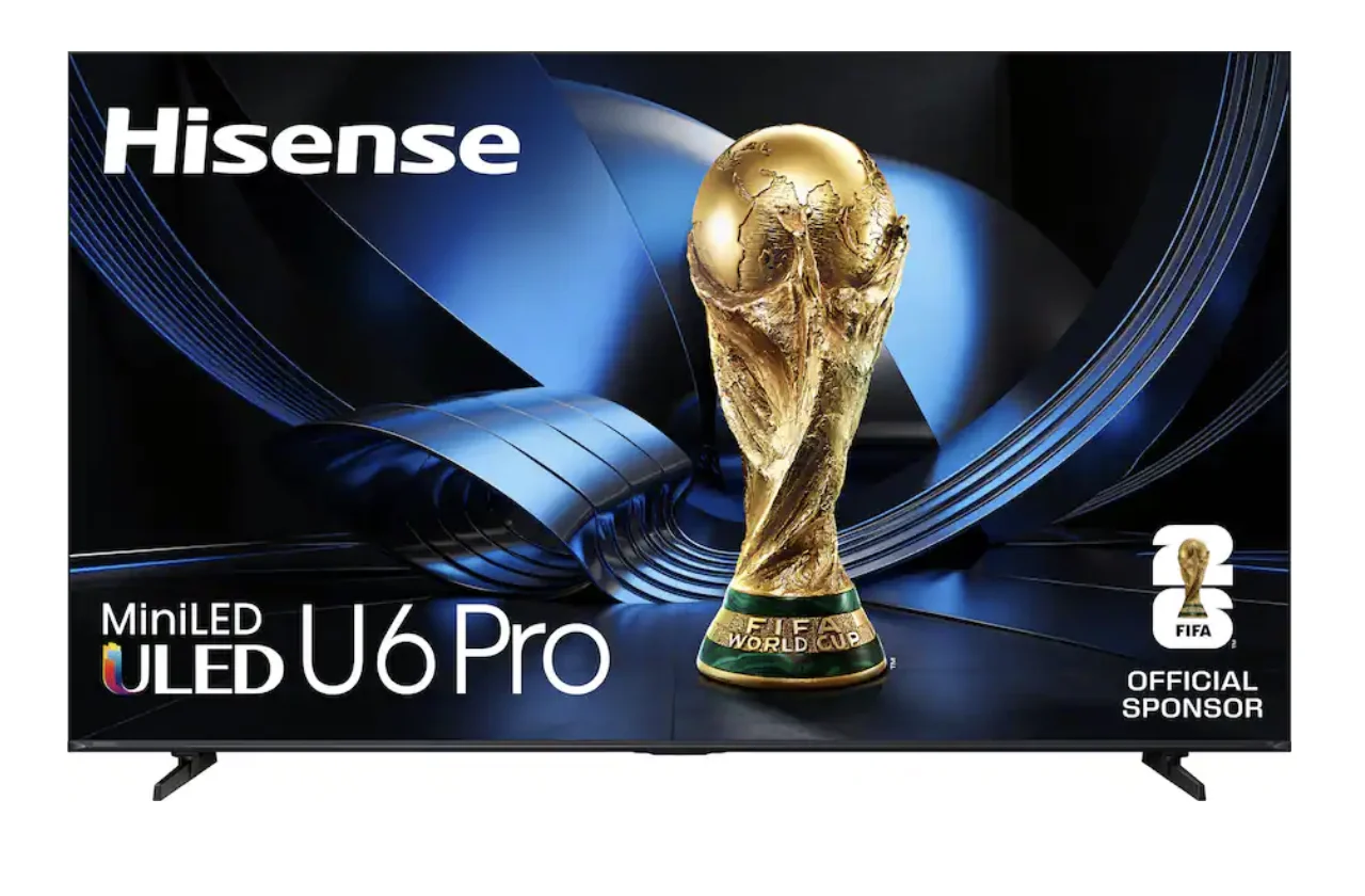 Hisense 65-inch U6 Pro Mini LED QLED 4K TV