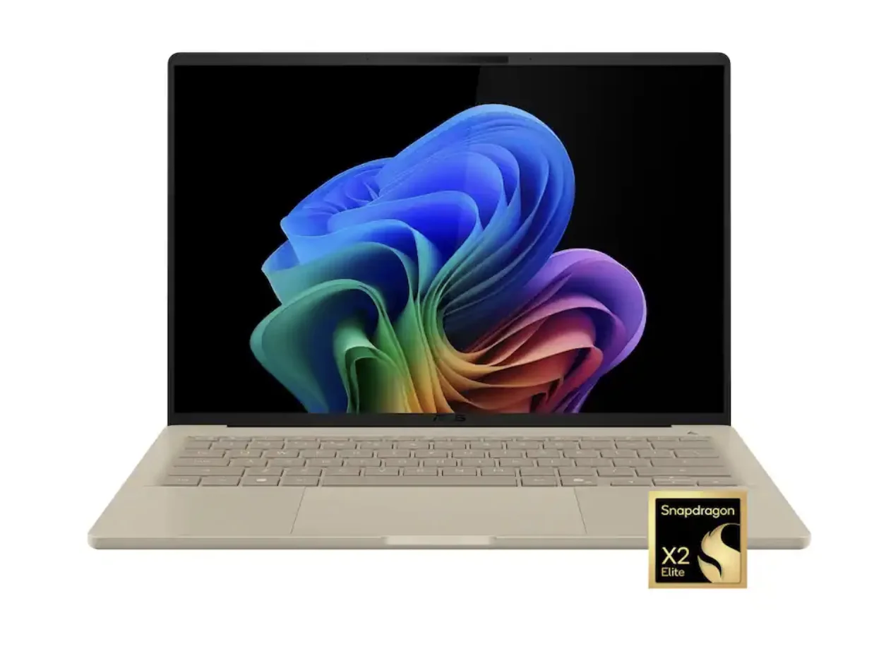 ASUS Zenbook A14 (Snapdragon X2 Elite, 16GB RAM, 512GB SSD)