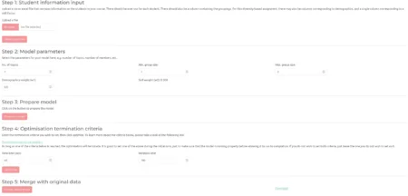 Grouper: R Package for Optimized Collaborative Learning Group Formation