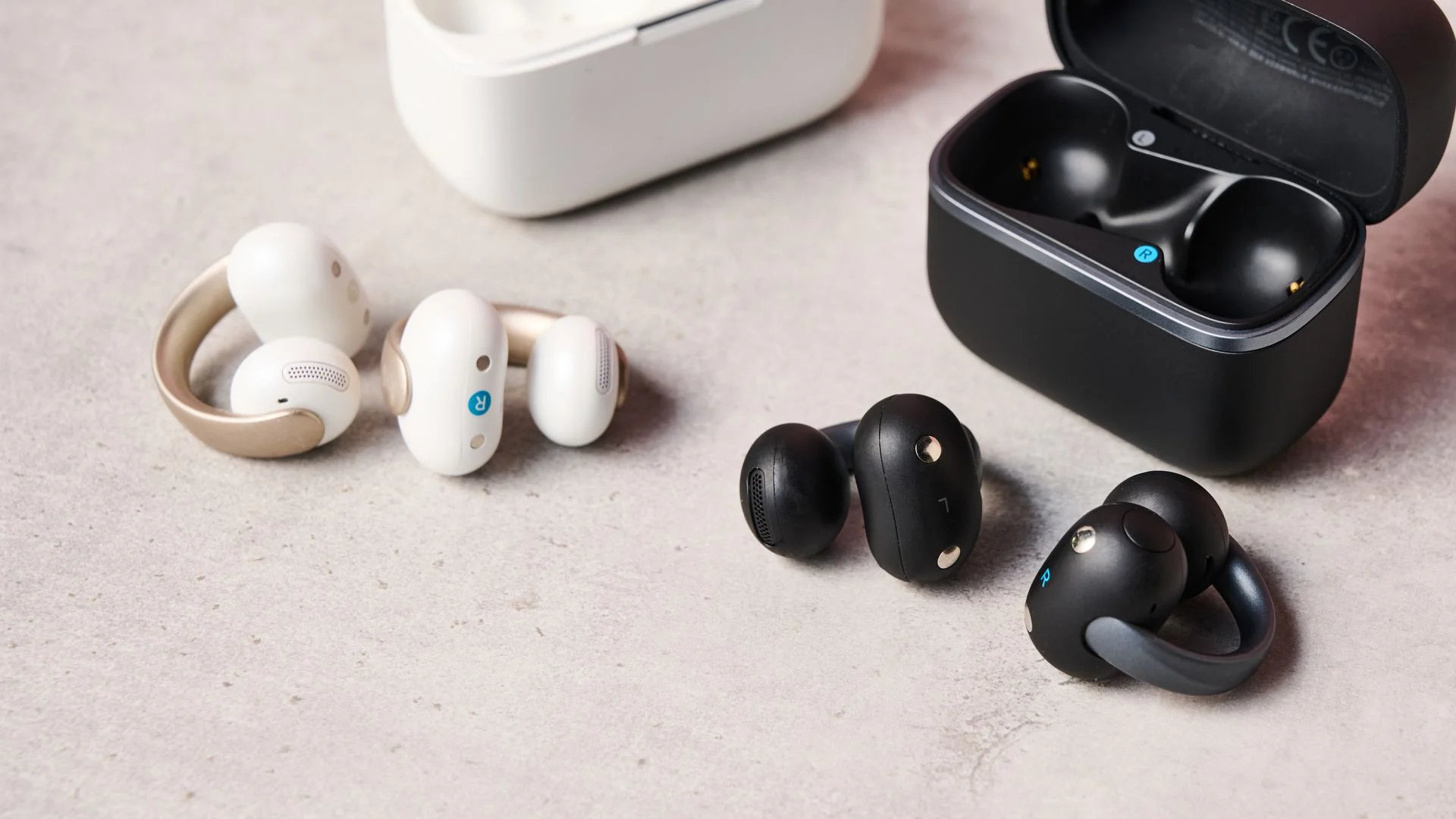Anker Soundcore AeroClip 2 beside the original Anker Soundcore AeroClip