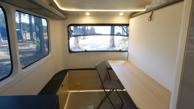 The desk/Murphy bed combo.