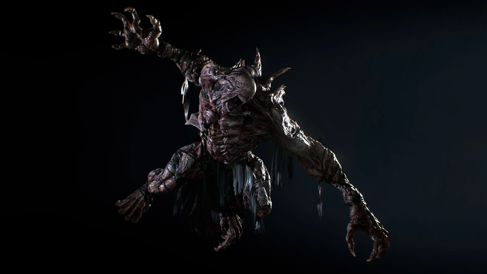 Nemesis attacks in Resident Evil 3 on Nintendo Switch 2