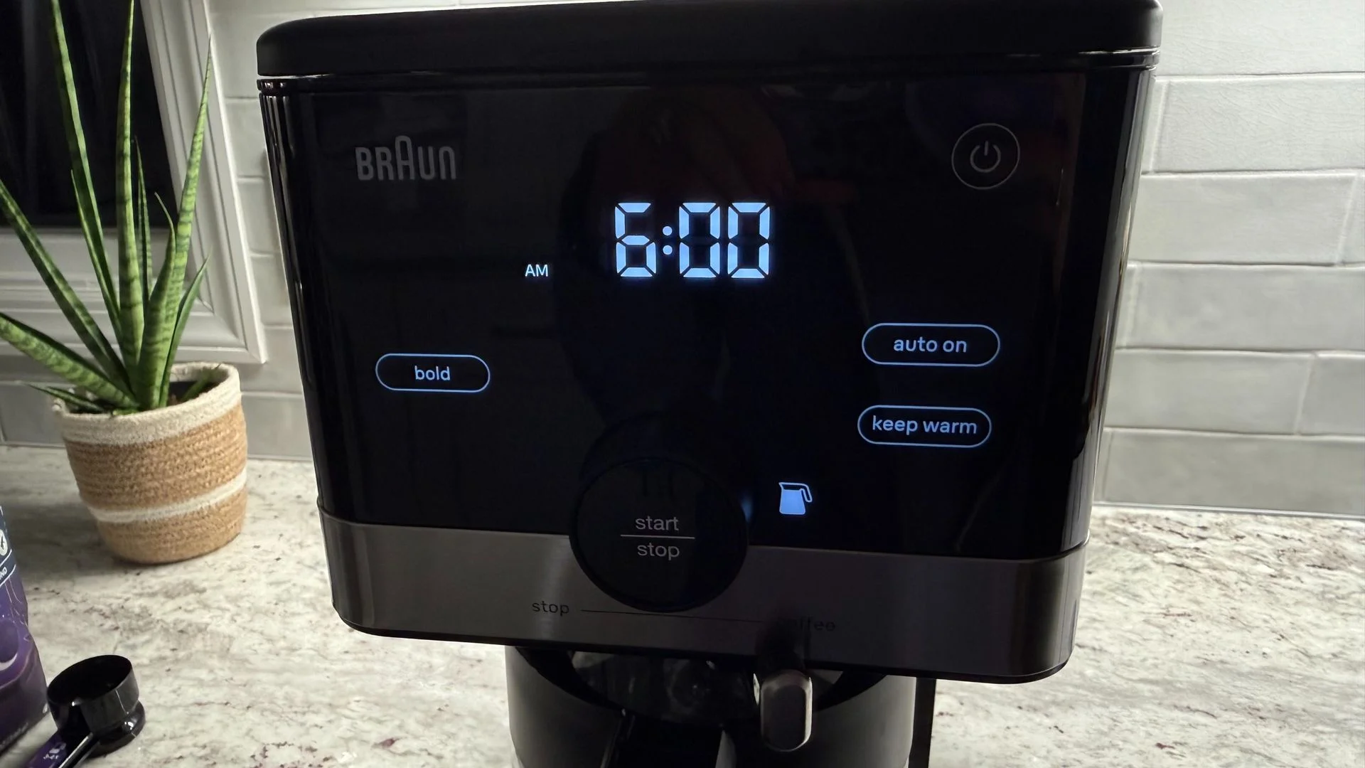 Braun OptiBrew Pro auto-on feature