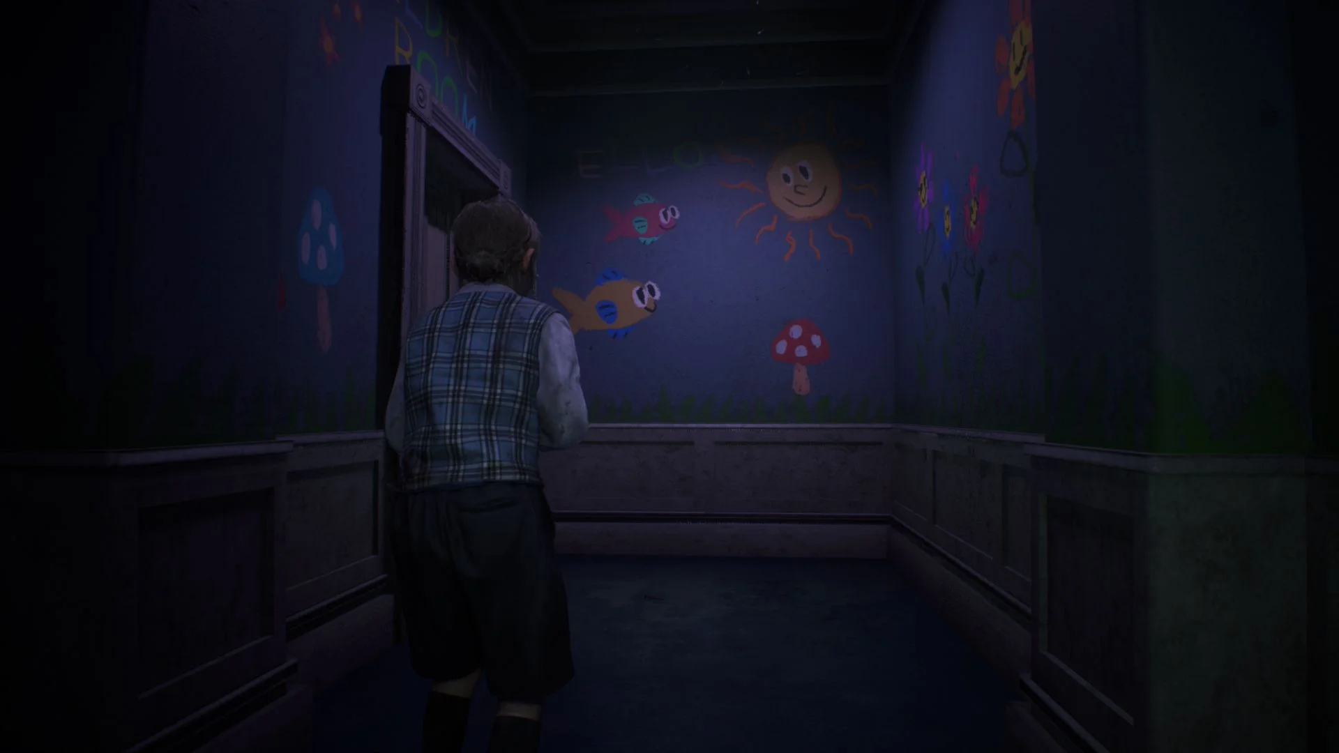 Sherry creeps forward in Resident Evil 2 remake on Nintendo Switch 2