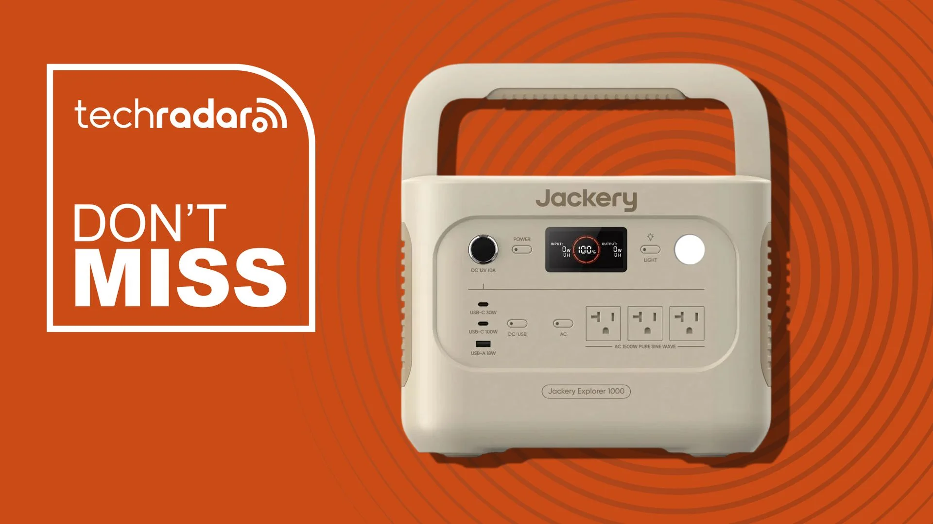 'One of the best portable power stations': The Jackery Explorer 1000 V2 is our top pick for power outage prep at $519