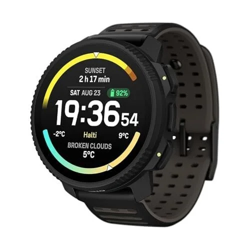 SUUNTO Vertical 2 GPS Sports Watch, 1.5&rdquo;AMOLED 115+ Sports Modes, Black