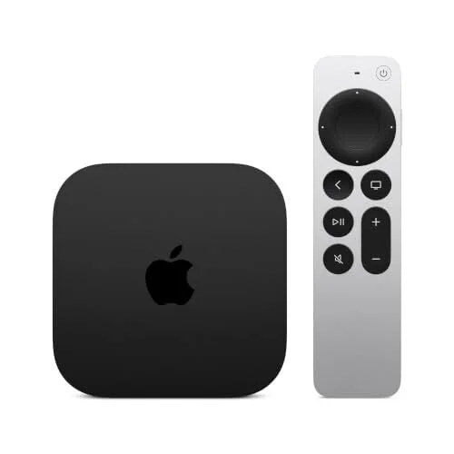 Apple TV 4K 4th Gen 128GB Streaming Player (2026 Model)