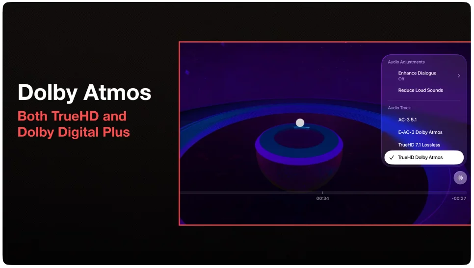 Apps such as Native Player support TrueHD Atmos but they aren't open source
