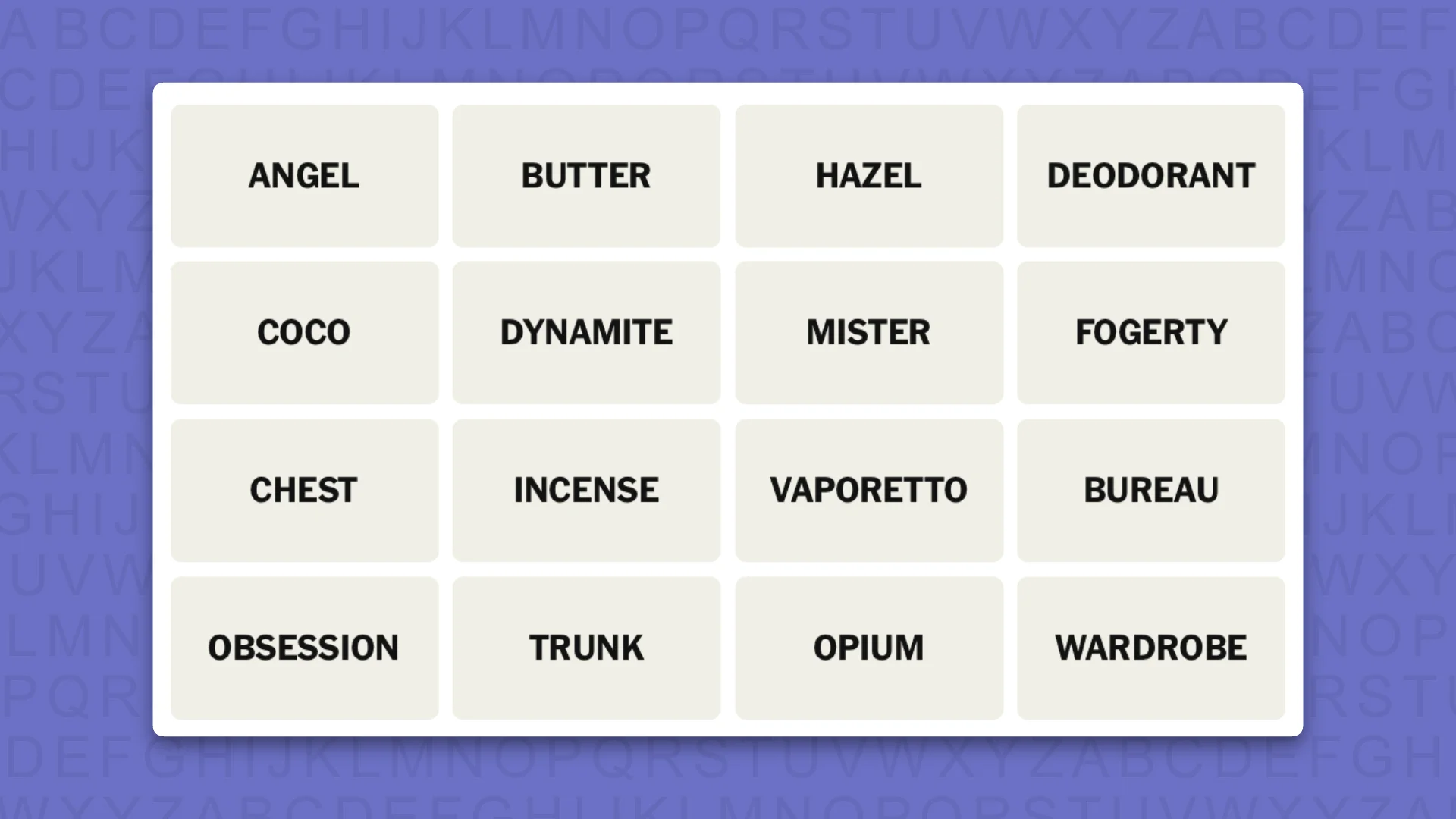 NYT Connections hints for game 1225 on a purple background